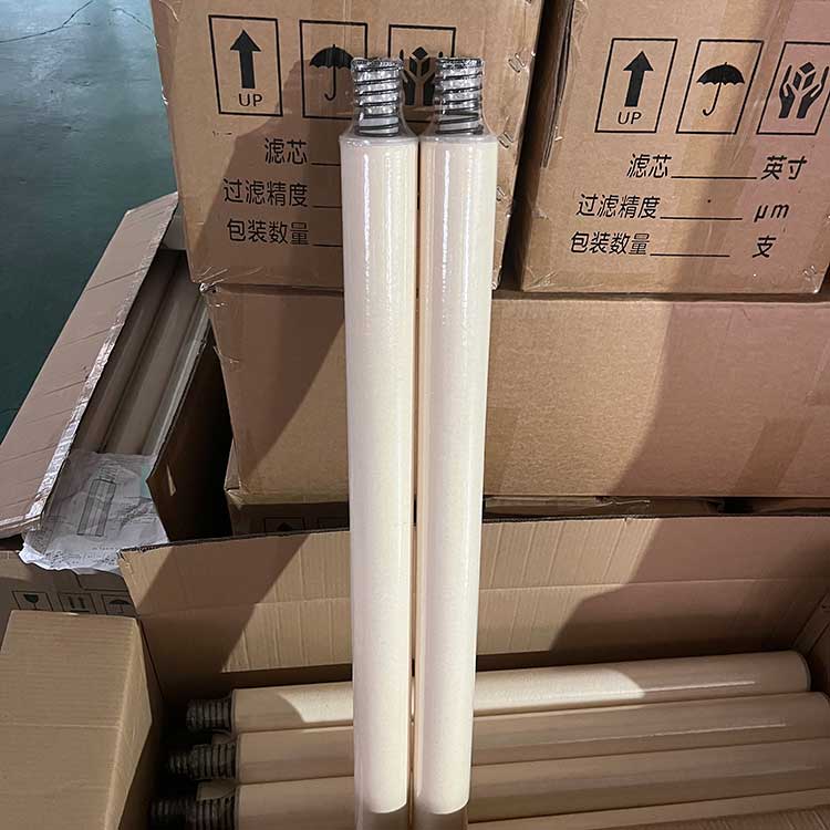 華豫供應(yīng)JLPE-336-10F-S1 水過(guò)濾熔噴濾芯 PP機(jī)加工端蓋